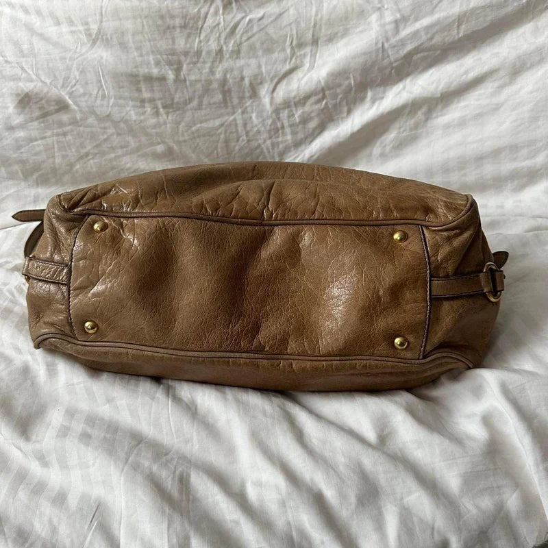 Vintage Miu Miu Nappa Leather Mini Charm Bag – 2010s